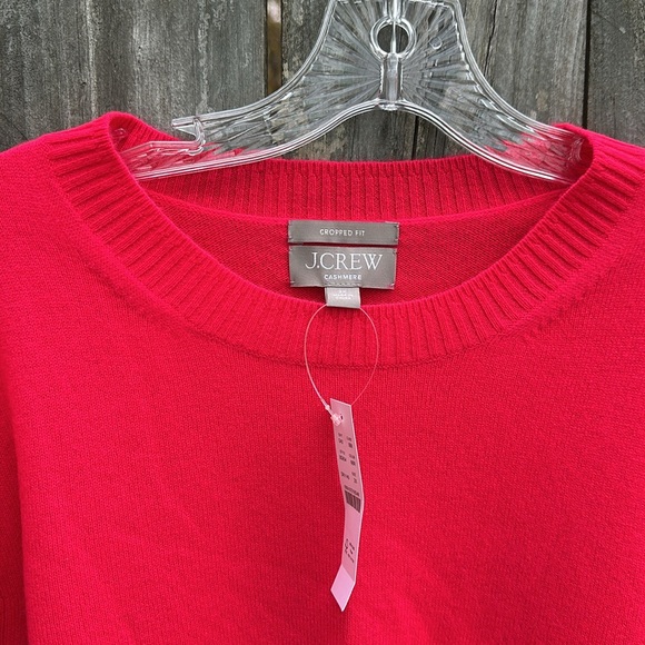 J.Crew Shrunken Cashmere Crewneck - Picture 4 of 12